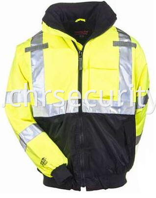 Men's Hi-Vis Waterproof Bomber Jacket